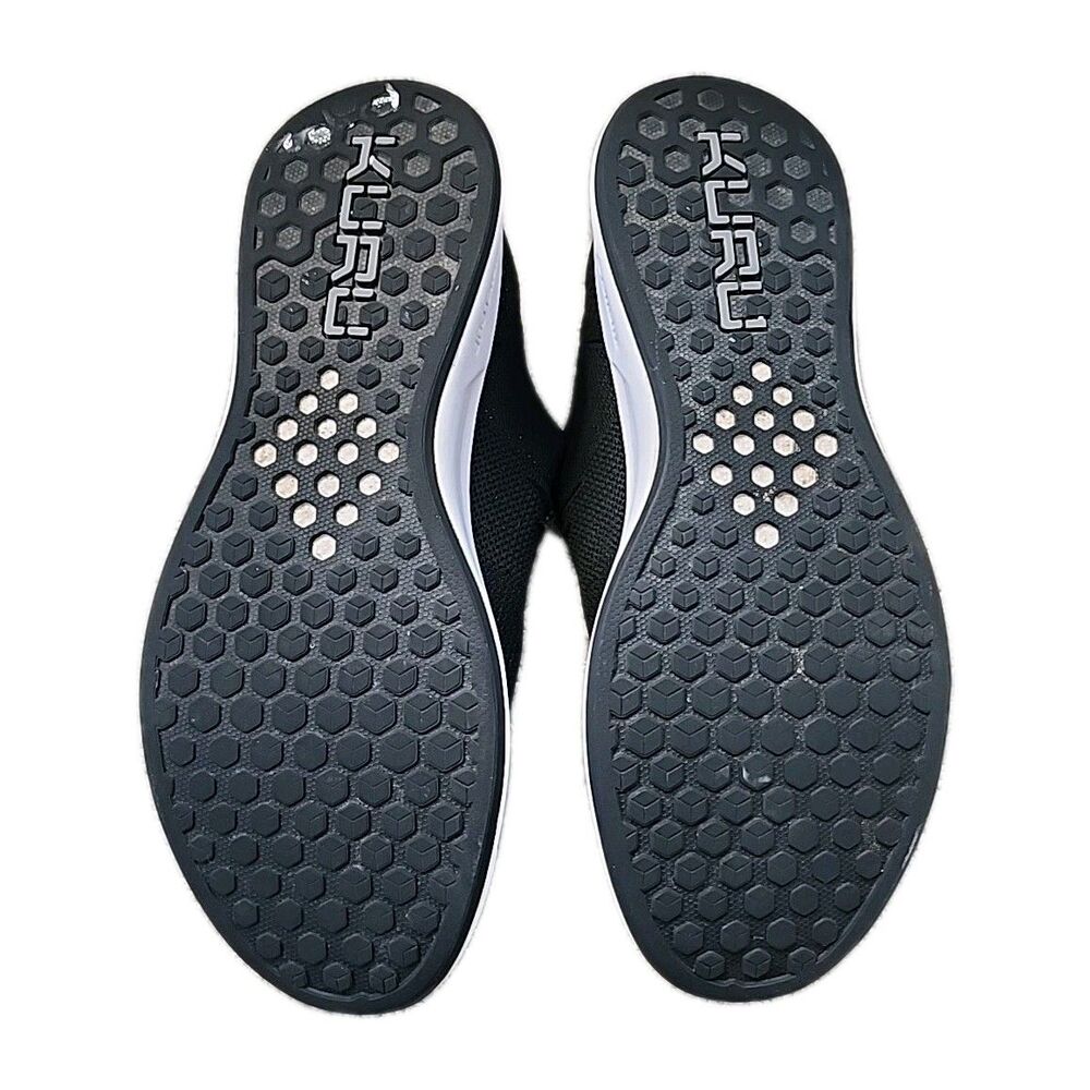 Kuru Atom Slip-On Shoes Mens Size 10.5 Black White Comfort Walking Sneakers - Picture 5 of 5